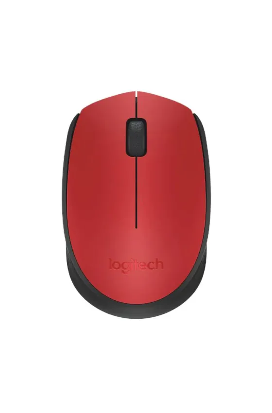 LOGITECH M171 Wireless Mouse Red