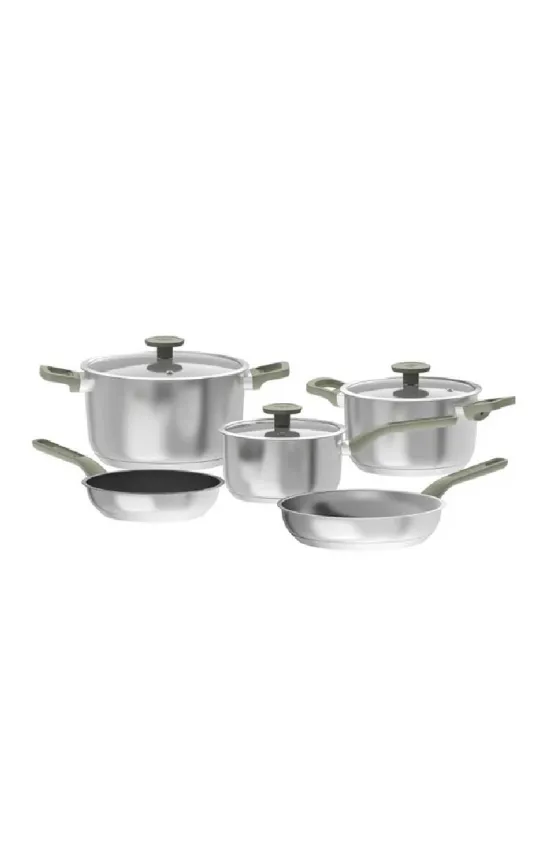 BERGHOFF 8-pc Cookware Set Bolt 