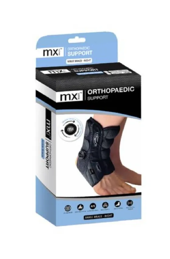 Medinox Orthopaedic Adjustable Ankle Brace – Right (M-L)