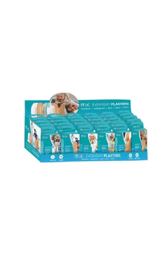 Medinox Plasters Display Box Assorted 30Pcs
