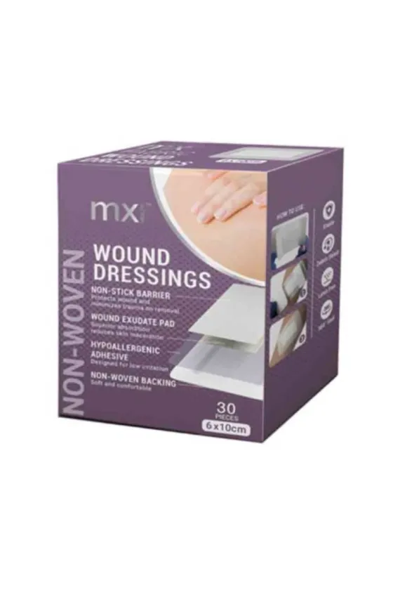 Medinox Wound Dressing Fabric 6X10Cm (30’S)