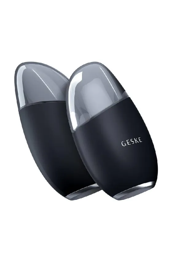 Geske Cool & Warm Eye and Face Massager| 7 in 1 - Black